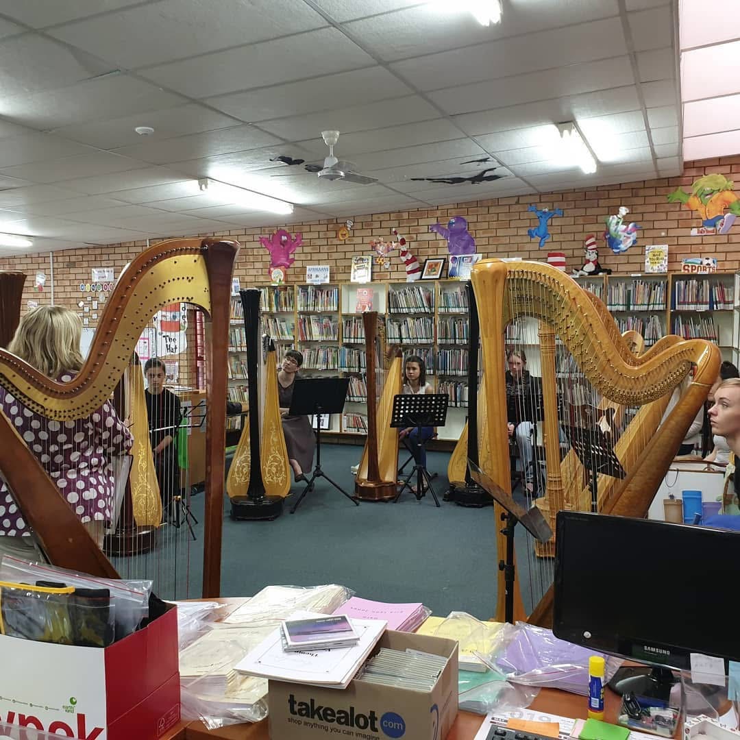 Harp tuition at Avondale Harps